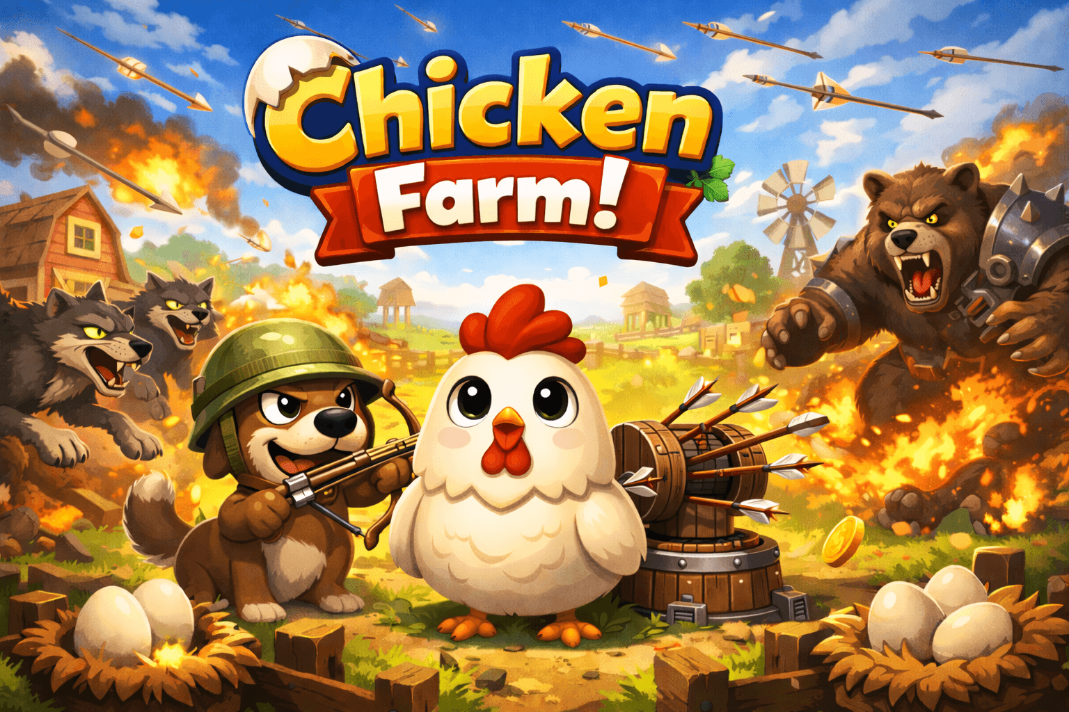 CHICKEN FARM DEFENSE